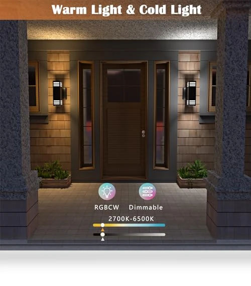 RGB Smart Wall Lights — Garden Illumination, iYogaled
