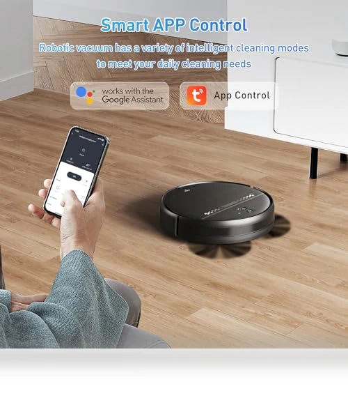 Robot Vacuum and Mop Combo — Smart Cleaning Robots, MANVN