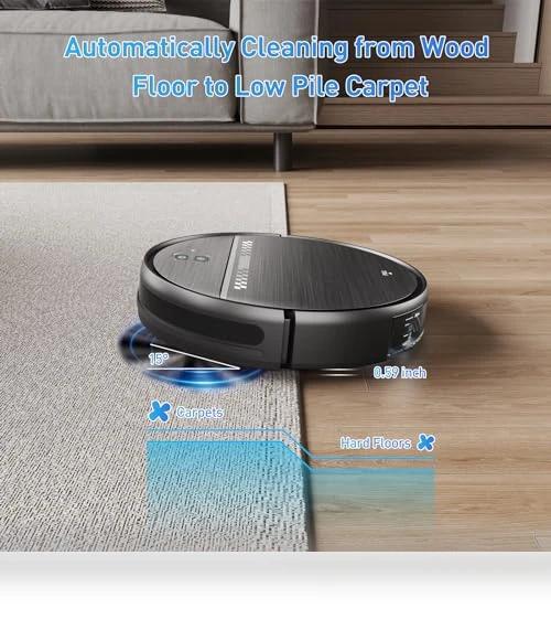 Robot Vacuum and Mop Combo — Smart Cleaning Robots, MANVN