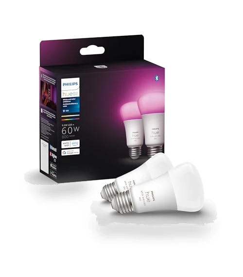 Smart 60W A19 LED Bulb — LED, Philips Hue