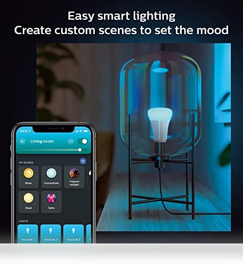 Smart 60W A19 LED Bulb — LED, Philips Hue