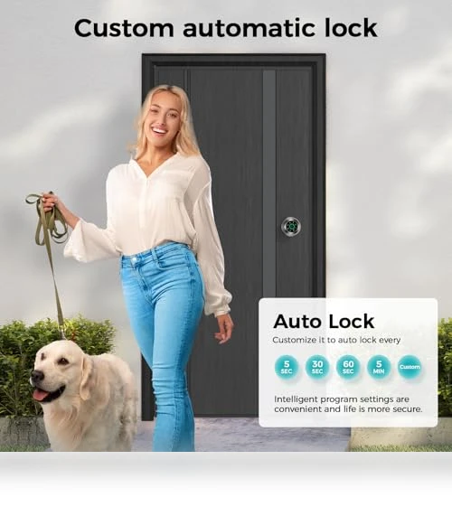 Smart Door Knob Lock — Electromagnetic Security Locks, HEI LIANG