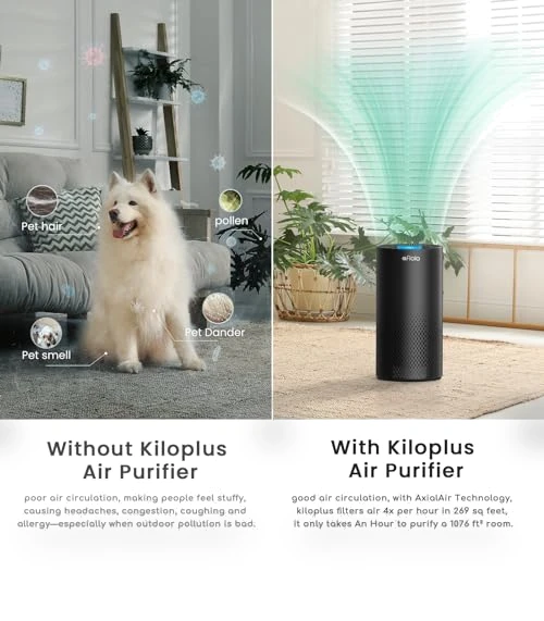 Smart Wi-Fi Air Purifier — Electrostatic Air Purifiers, Afloia