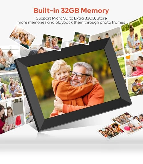 WiFi Digital Picture Frame — Digital Frames, BIGASUO