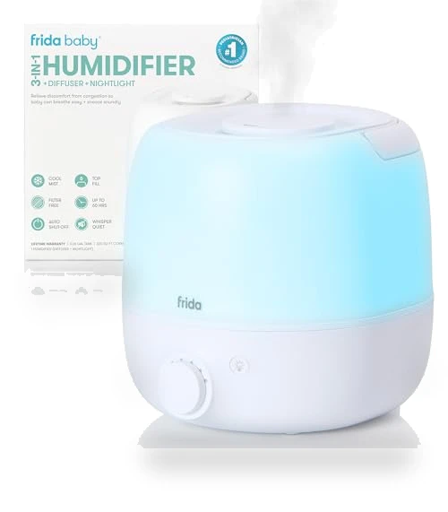 3-in-1 Cool Mist Humidifier for Large Rooms — Air Moisturizers, Frida Baby