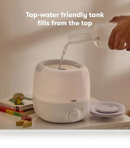 3-in-1 Cool Mist Humidifier for Large Rooms — Air Moisturizers, Frida Baby