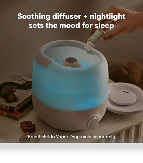 3-in-1 Cool Mist Humidifier for Large Rooms — Air Moisturizers, Frida Baby
