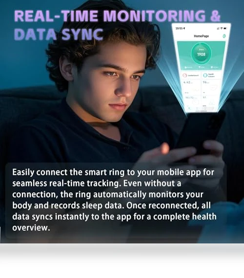 Activity Tracker Ring — Fitness & Activity Monitors, Anarow