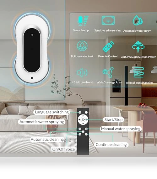 Automatic Window Cleaner Robot — Smart Cleaning Robots, ESFC