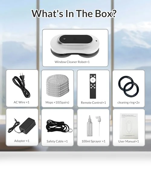 Automatic Window Cleaner Robot — Smart Cleaning Robots, ESFC