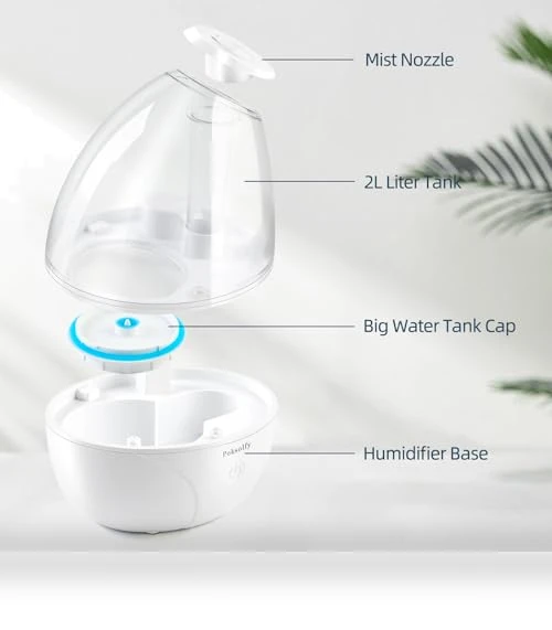 Cool Mist Humidifier — Air Moisturizers, Poksolfy