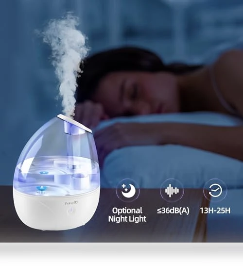Cool Mist Humidifier — Air Moisturizers, Poksolfy