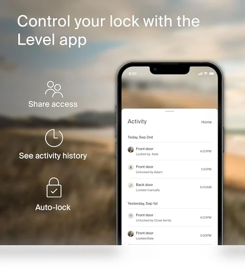 Deadbolt Smart Lock — Keyless Entry, Level