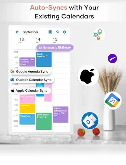 Digital Calendar Wall Touch Screen — Calendars, Cozyla Mate