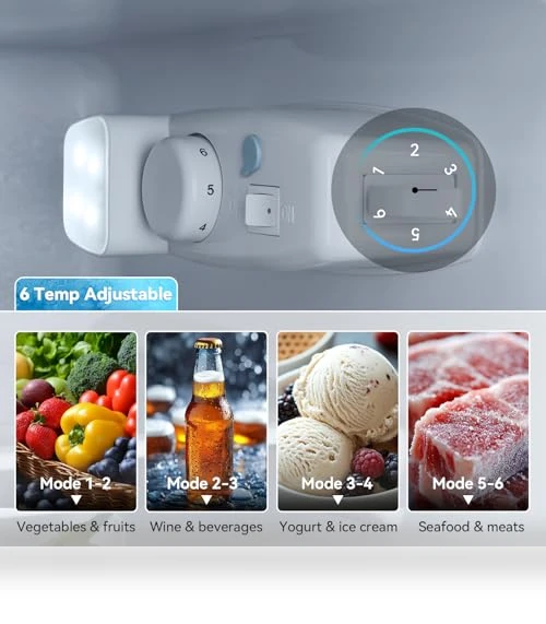 Double Door Refrigerator with Freezer — Mini Fridges, Anypro