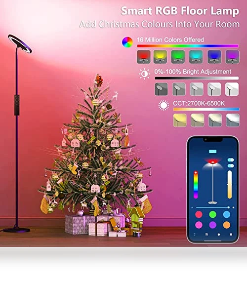 Double Side Lighting LED Floor Lamp — Standing Lights, Keepsmile