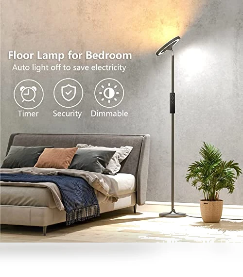 Double Side Lighting LED Floor Lamp — Standing Lights, Keepsmile