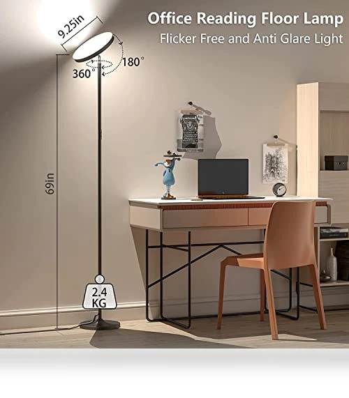Double Side Lighting LED Floor Lamp — Standing Lights, Keepsmile