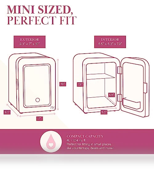 Mini Refrigerator and Personal Beauty Fridge — Mini Fridges, Epoca