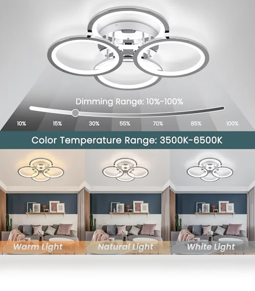 Modern LED Ceiling Lights — Overhead Lighting, EIDISUNY