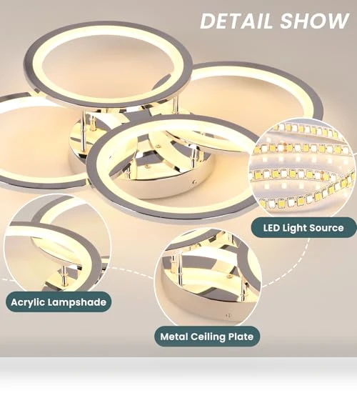 Modern LED Ceiling Lights — Overhead Lighting, EIDISUNY