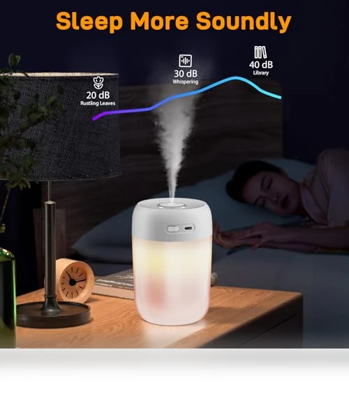 Night Lights Humidifiers For Bedroom — Air Moisturizers, SZO