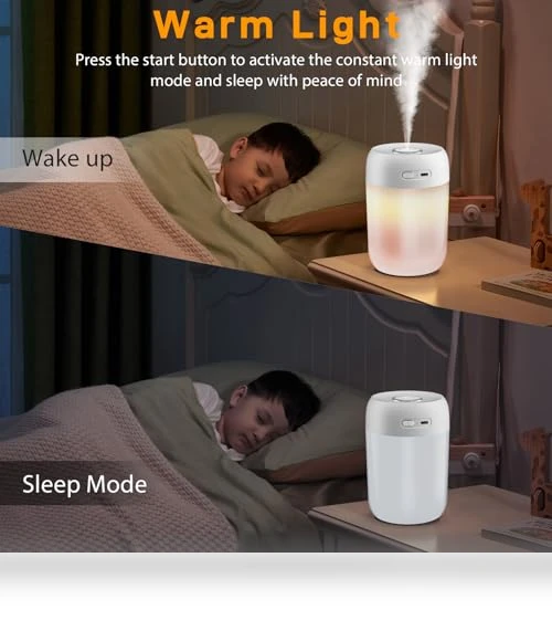Night Lights Humidifiers For Bedroom — Air Moisturizers, SZO