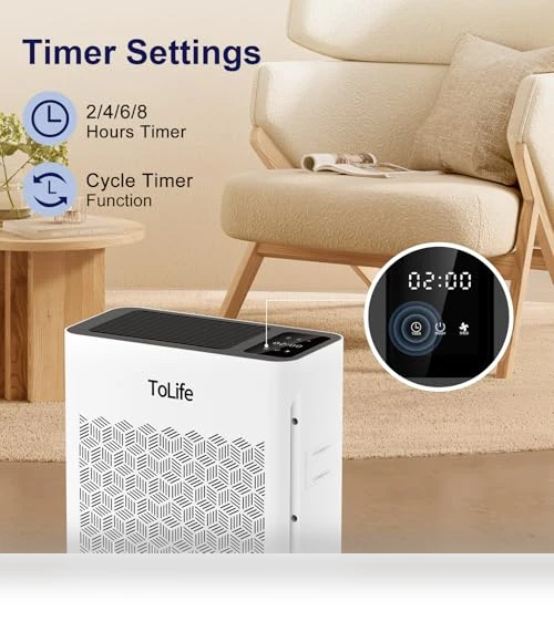 Powerful Air Purifier for Home Large Room — HEPA Air Purifiers, ToLife