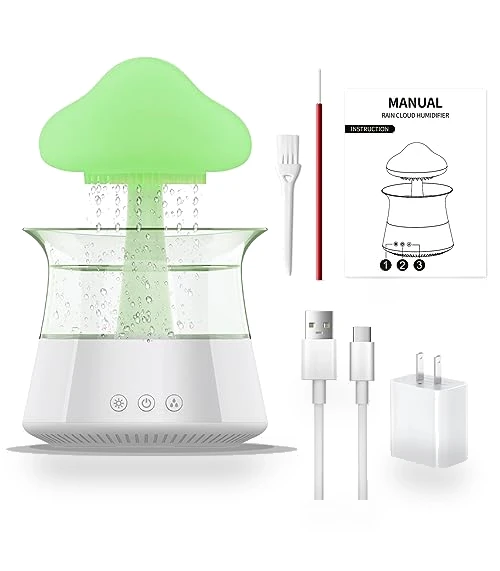 Rain Cloud Humidifier Water Drip — Air Moisturizers, Rican