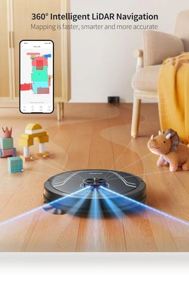 Robot Vacuum and Mop Combo — Smart Cleaning Robots, HONITURE