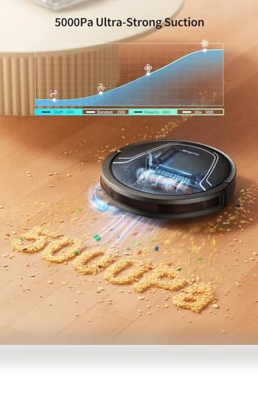 Robot Vacuum and Mop Combo — Smart Cleaning Robots, HONITURE