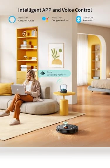 Robot Vacuum and Mop Combo — Smart Cleaning Robots, HONITURE