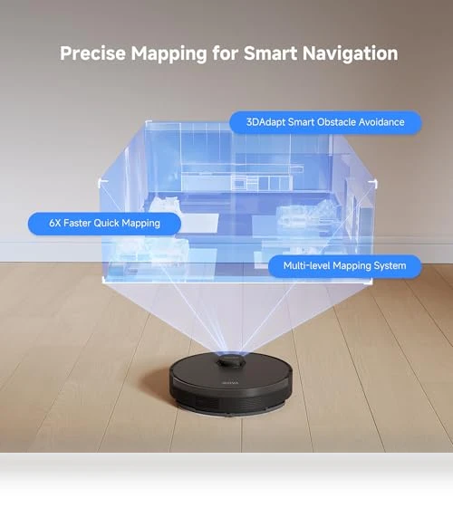 Robot Vacuum with Self-Empty Dock — Smart Cleaning Robots, MOVA