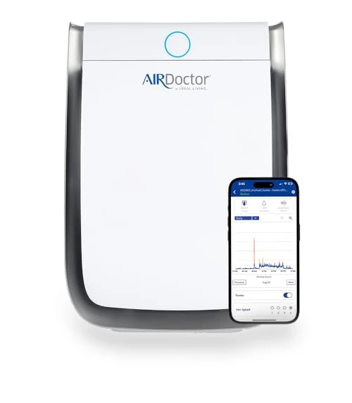 Smart Air Purifier for Living Rooms & Bedrooms — HEPA Air Purifiers, AirDoctor