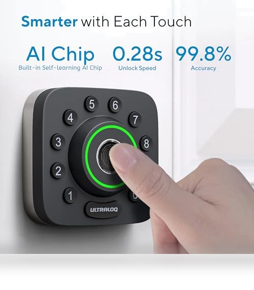 Smart Lock U-Bolt Pro — Keyless Entry, ULTRALOQ