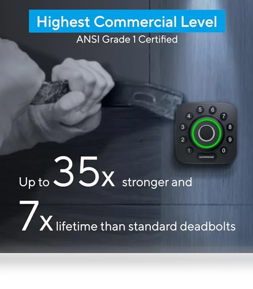 Smart Lock U-Bolt Pro — Keyless Entry, ULTRALOQ