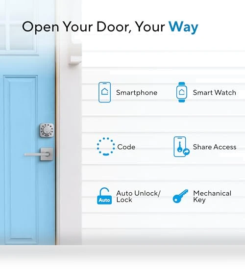 Smart Lock with WiFi Bridge — Keyless Entry, ULTRALOQ