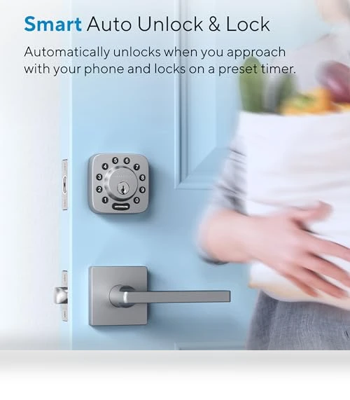 Smart Lock with WiFi Bridge — Keyless Entry, ULTRALOQ