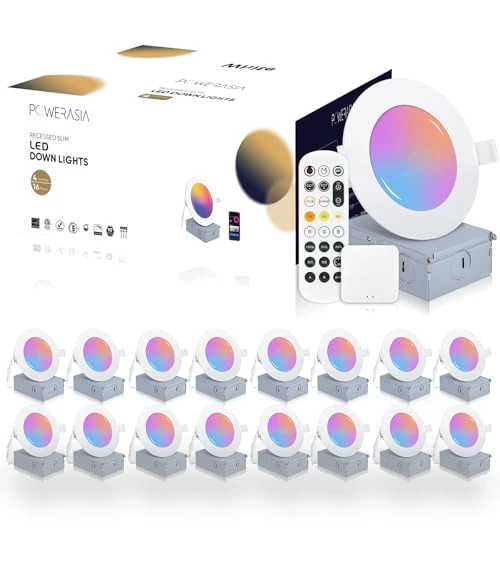 Smart Recessed Lighting — LED, POWERASIA