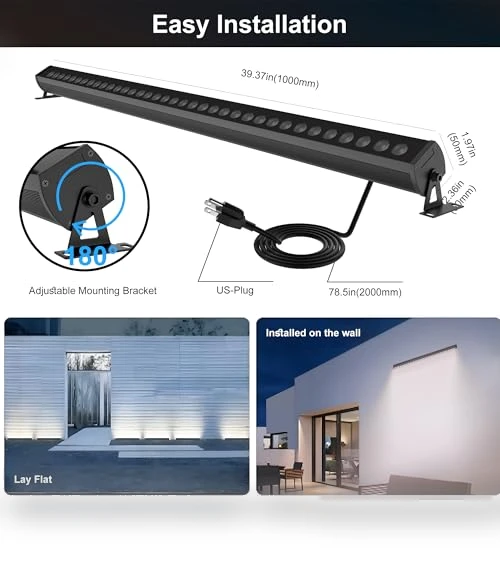 Smart RGBCW Wall Washer Lights — Garden Illumination, Jabbatek