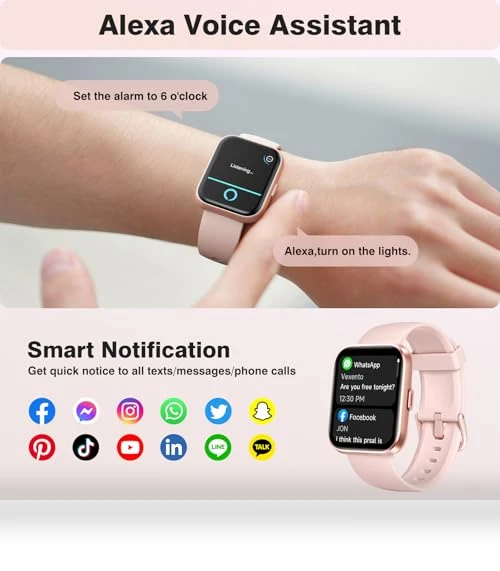 Smart Watch with Alexa Built-in — Smartwatches, Fitpolo
