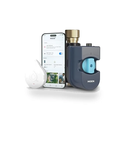 Smart Water Shutoff with Smart Water Detector — Water Leak Detection Systems, Moen