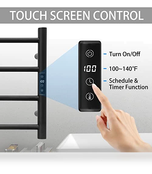 Smart WiFi Towel Warmer Wall Mounted — Towel Warmers, KEG