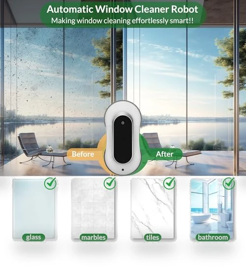 Smart Window Cleaning Robot — Smart Cleaning Robots, Augensterm