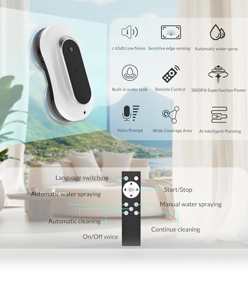 Smart Window Cleaning Robot — Smart Cleaning Robots, Augensterm