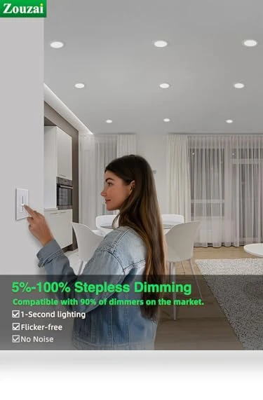 Ultra-Thin LED Recessed Ceiling Light — LED, zouzai