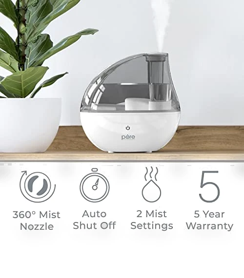 Ultrasonic Cool Mist Humidifier — Air Moisturizers, Pure Enrichment