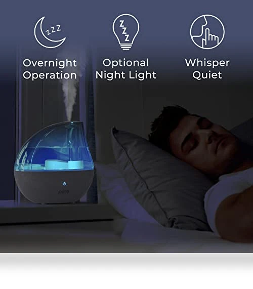 Ultrasonic Cool Mist Humidifier — Air Moisturizers, Pure Enrichment