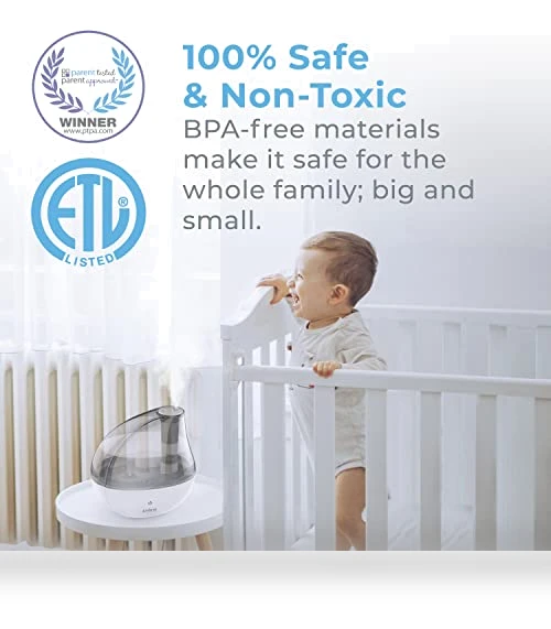 Ultrasonic Cool Mist Humidifier — Air Moisturizers, Pure Enrichment