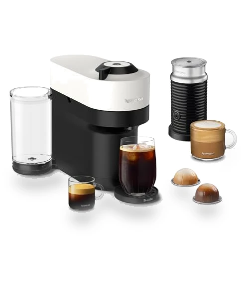 Vertuo Pop+ Coffee and Espresso Maker with Milk Frother — Single-Cup Coffee Makers, Nespresso